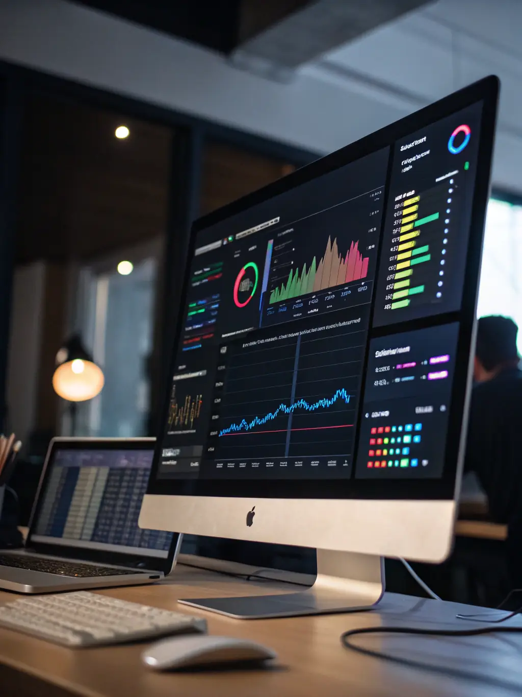 Un monitor con una timeline digitale che evidenzia modifiche e origini dei dati, simbolo della tracciabilità e dello storico delle informazioni.